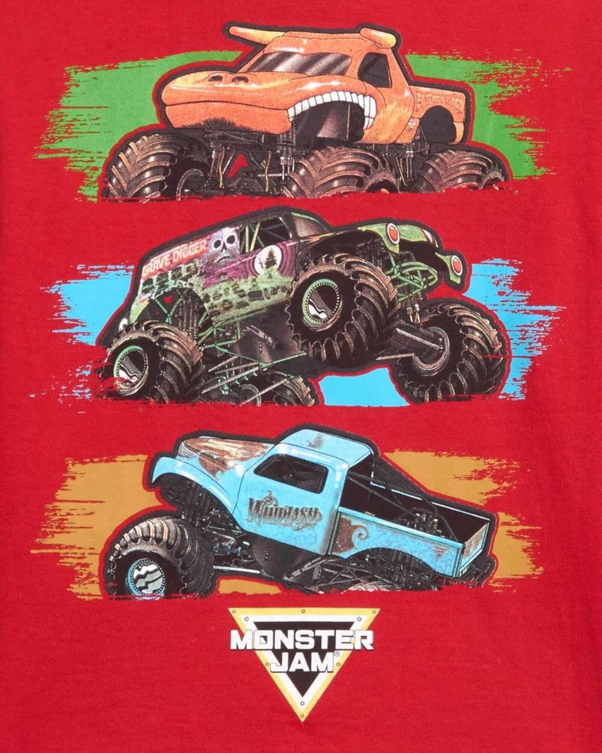 Monster Jam Paquete de 2 camisetas