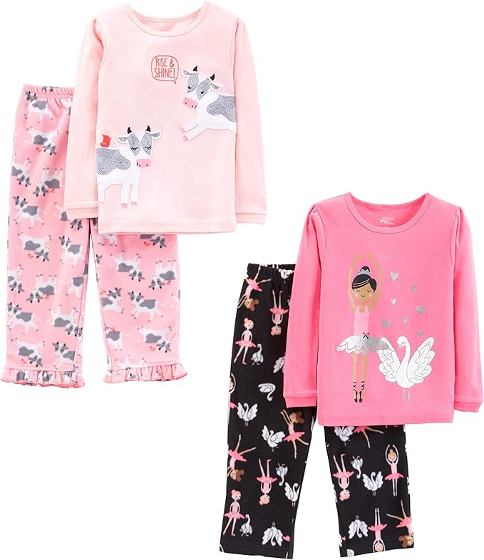 Simple Joys by Carter's Conjunto de pijama de 4 piezas