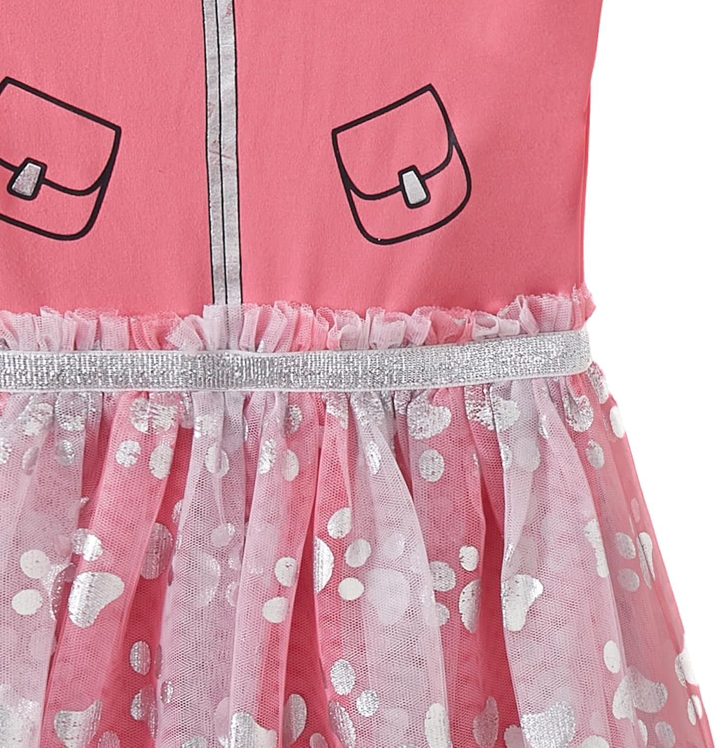 Paw Patrol Nickelodeon - Vestido de tul con capucha y orejas