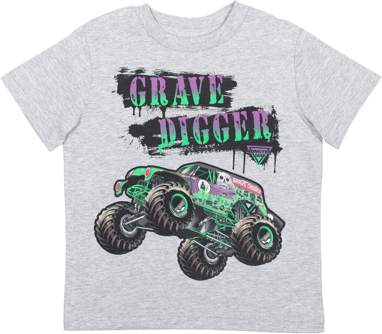 Monster Jam - Paquete de 4 camisetas gráficas
