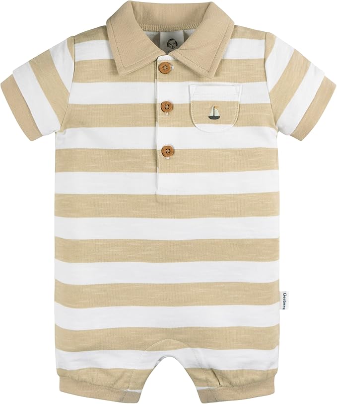 Gerber Mameluco tipo polo