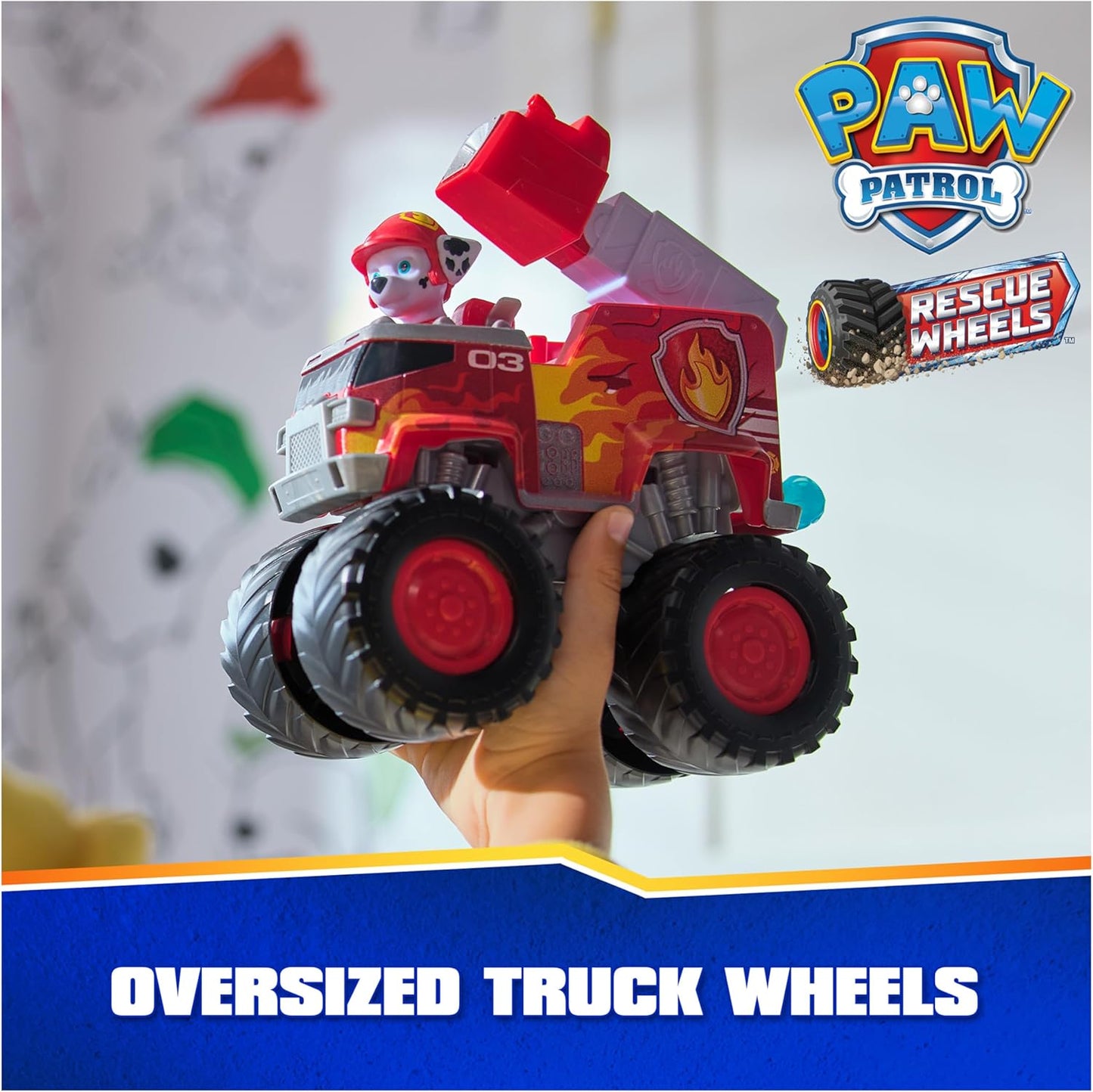 Paw Patrol - Camión de juguete con lanzador de proyectiles