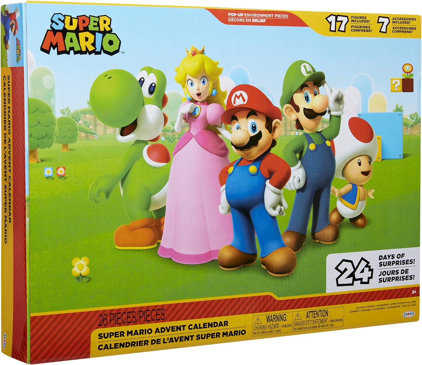 SUPER MARIO Calendario de Adviento de Nintendo