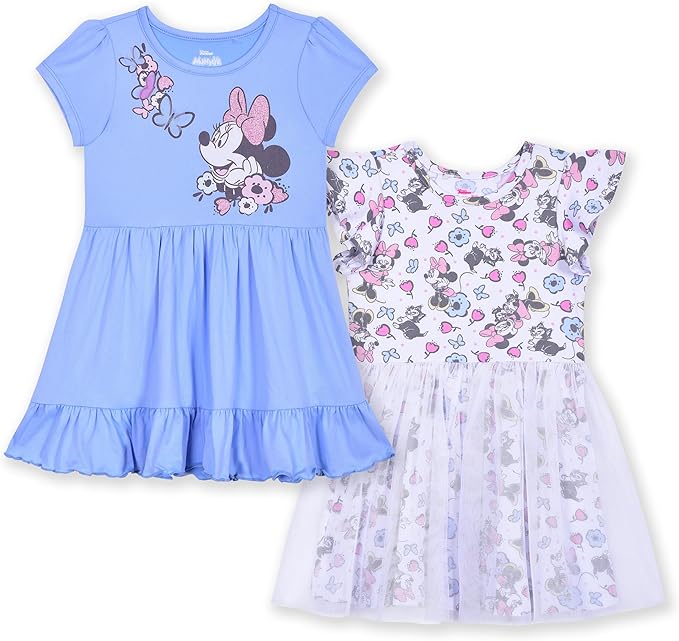 Disney Minnie Mouse - Paquete de 2 vestidos