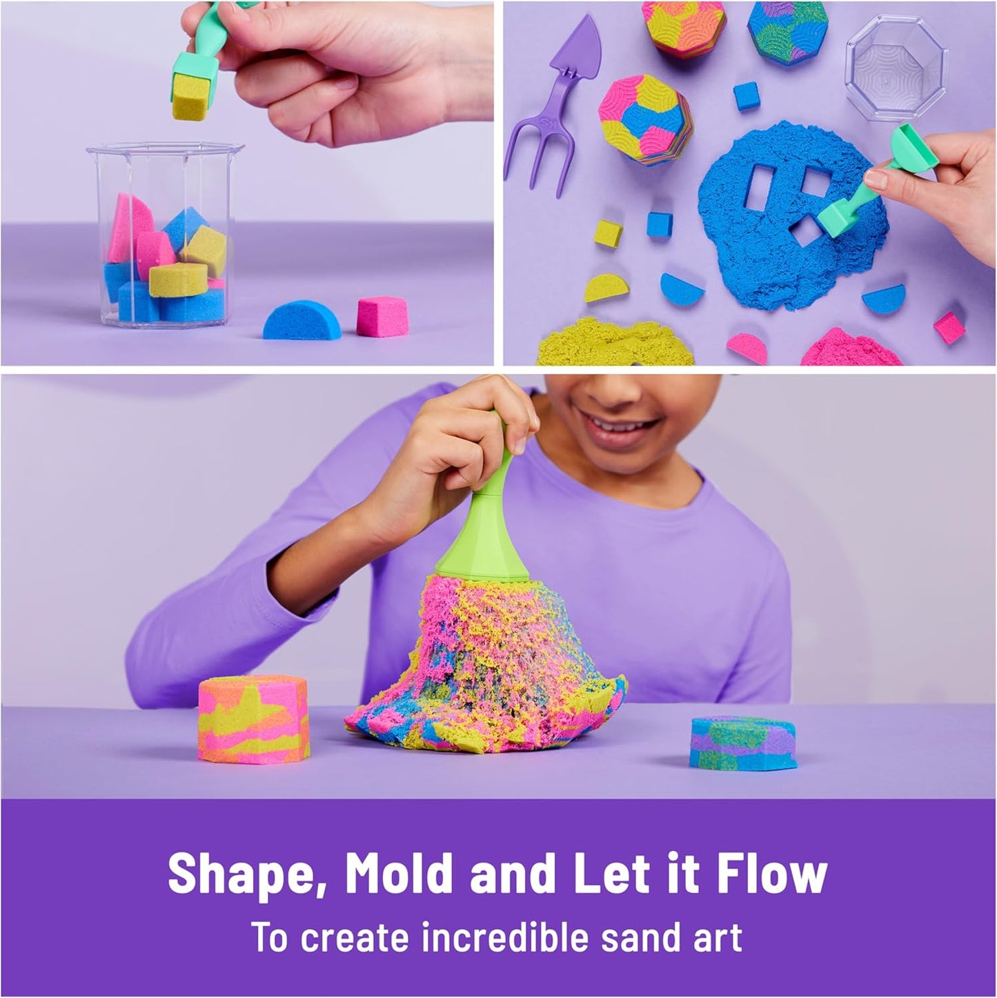 Kinetic Sand arena de juego