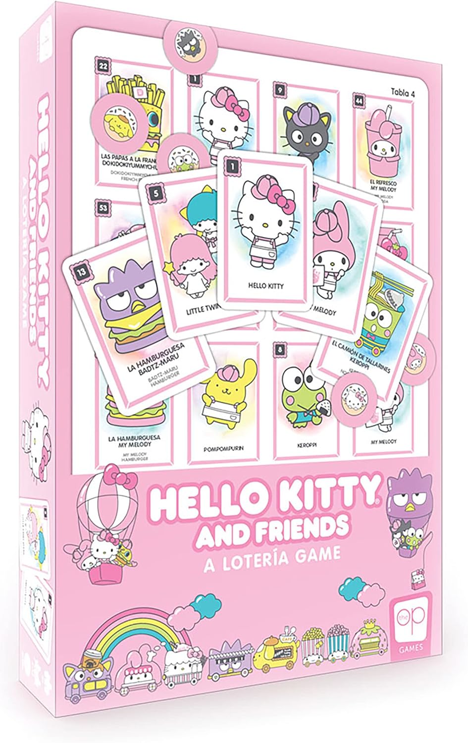 Hello Kitty Loteria Game - Estilo de bingo