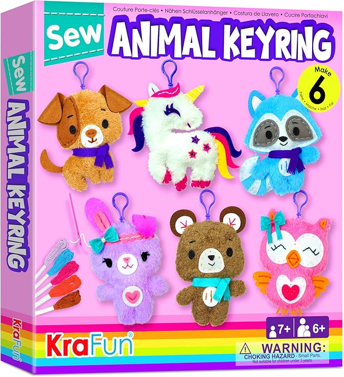 Kit de llavero de costura de unicornio