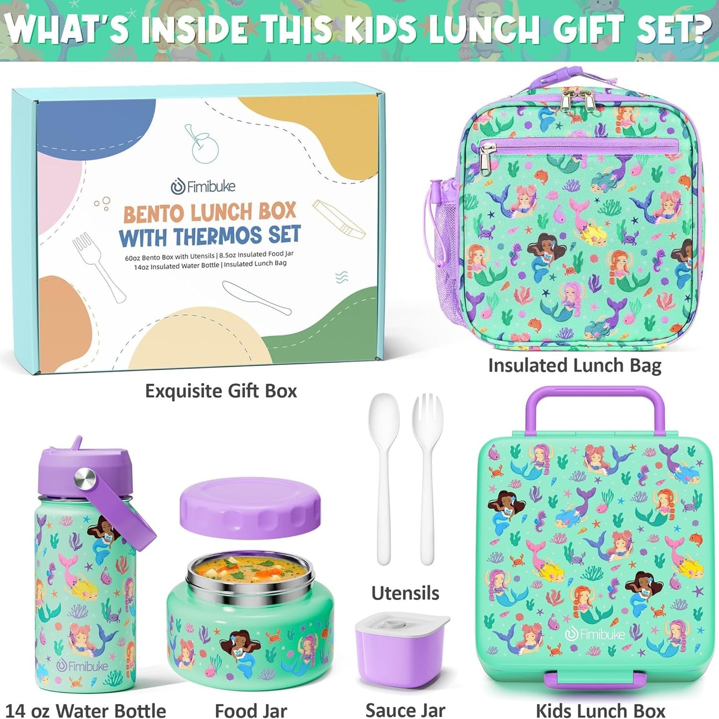 Fimibuke Kit de lonchera