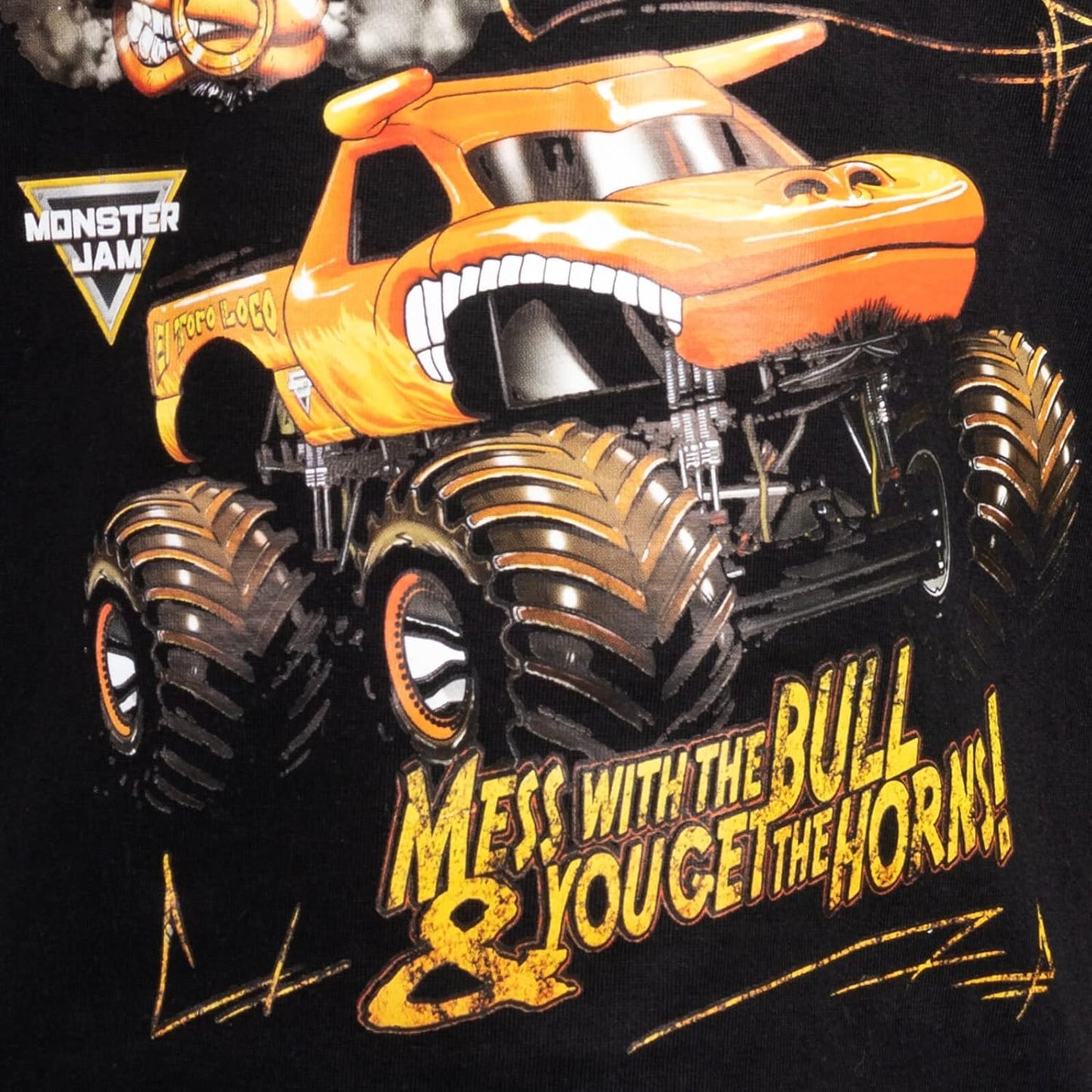 Monster Jam Conjunto de camiseta y pantalones cortos
