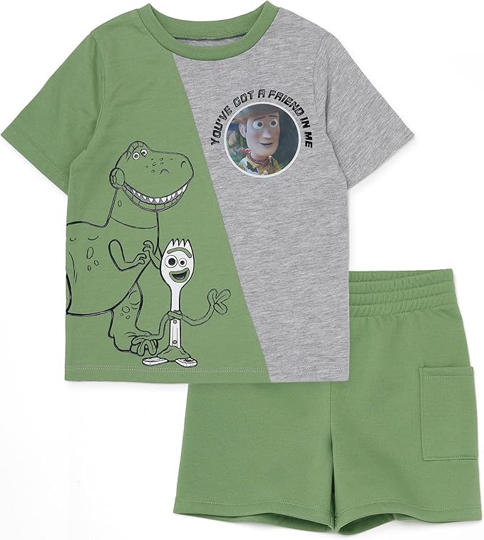 Toy Story Conjunto de camiseta y pantalones cortos
