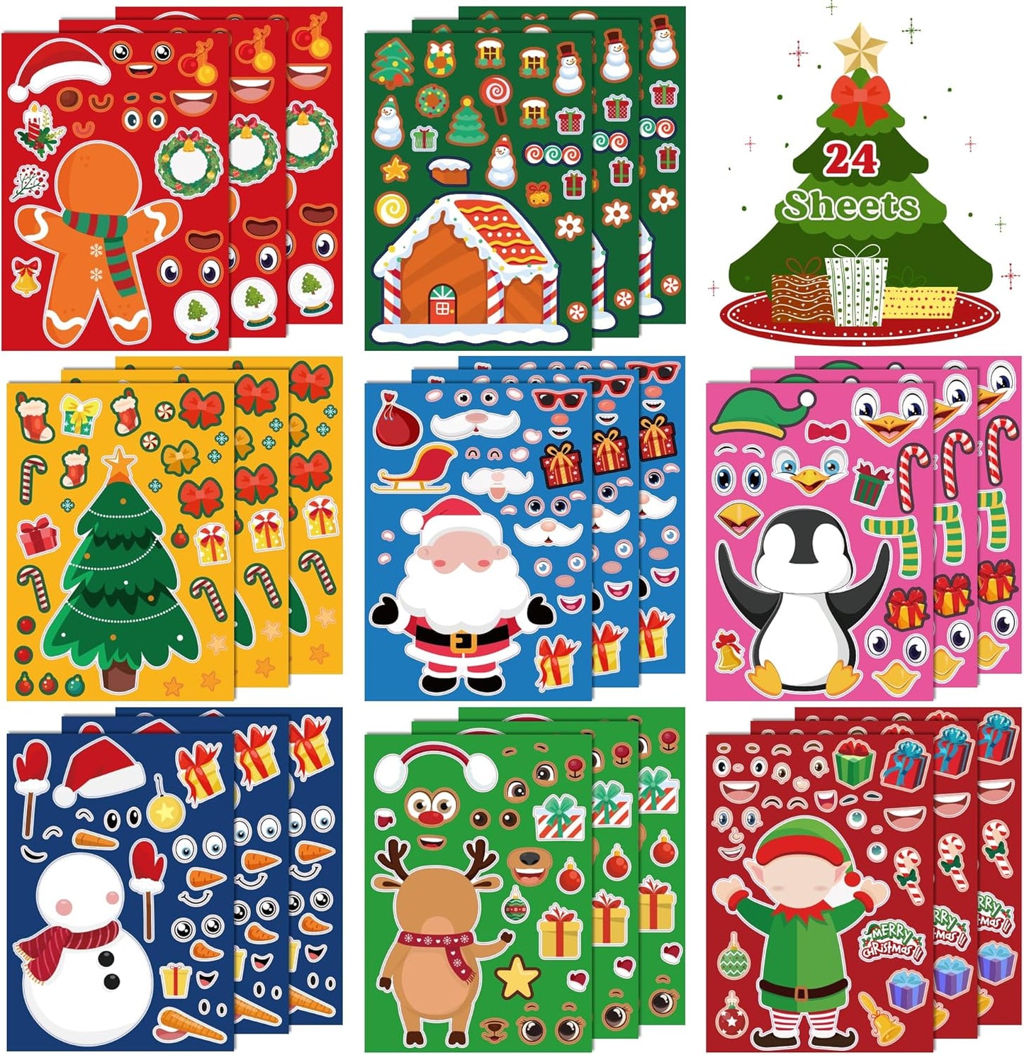 Calcomanías de Navidad