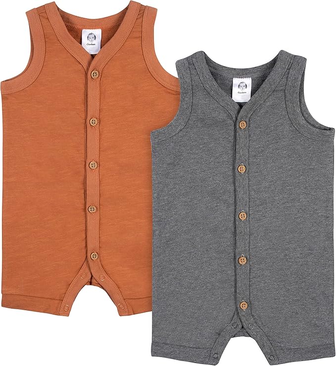 Gerber Paquete de 2 mamelucos