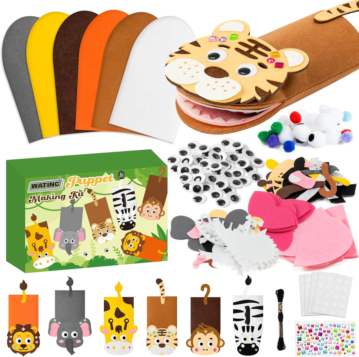 Kit para hacer marionetas de mano