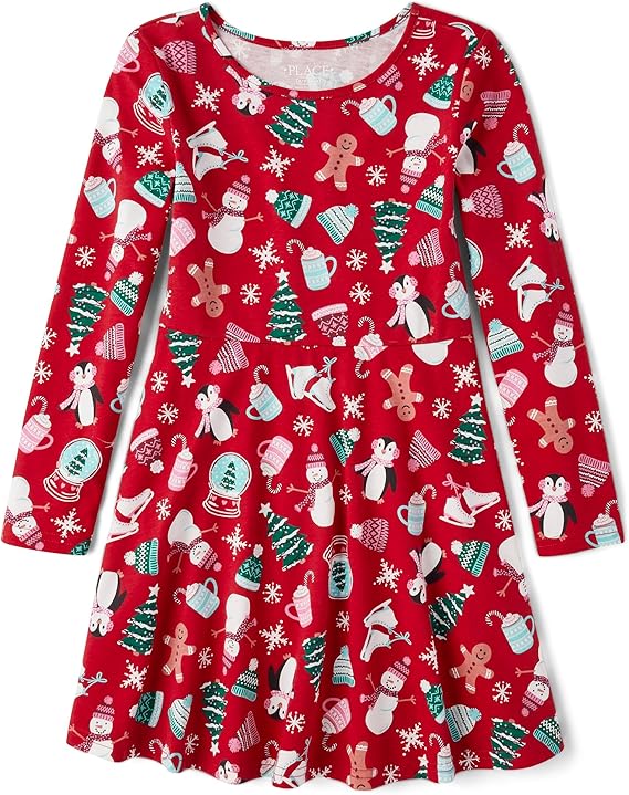The Children's Place Navidad Vestido