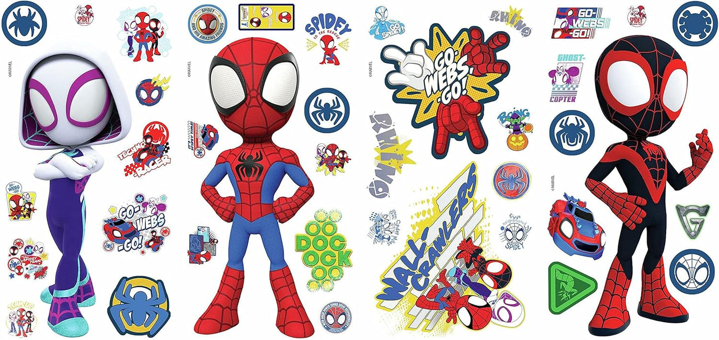 Calcomanías de pared para despegar y pegar de Spidey