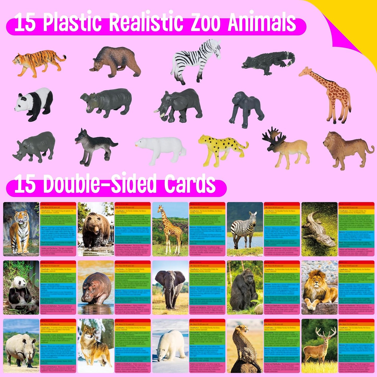 Tarjetas y animales