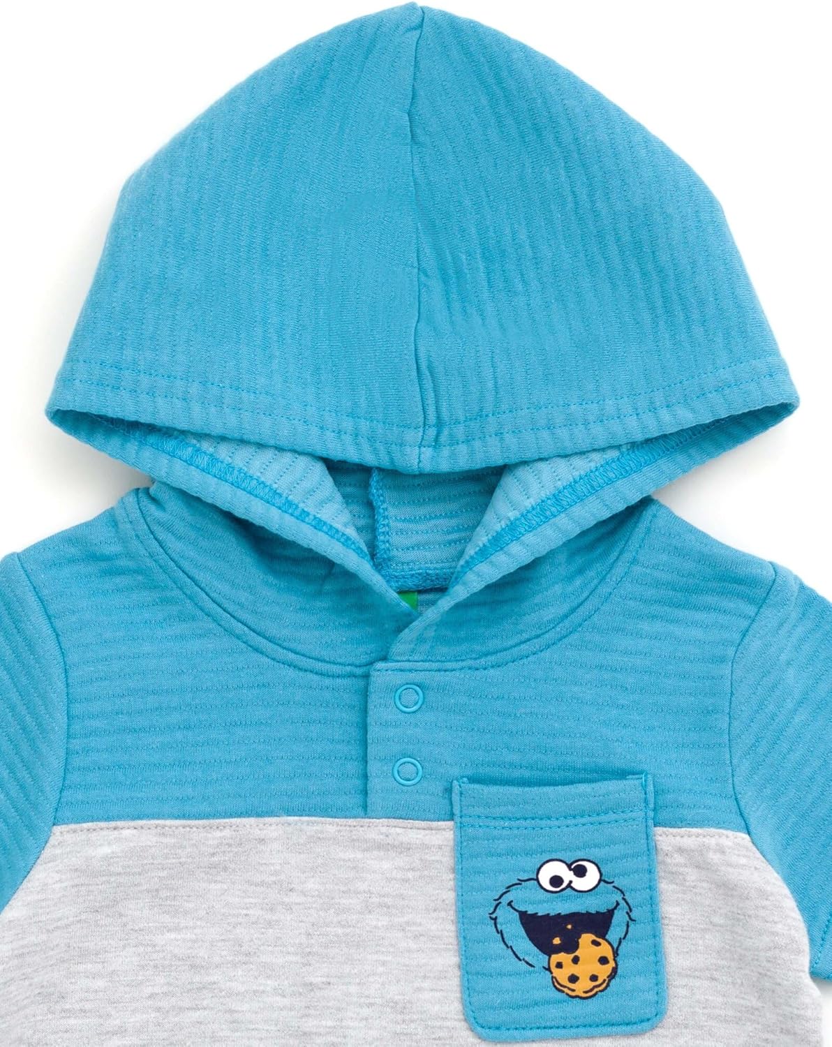 Plaza Sésamo Sudadera con capucha y pantalones cortos