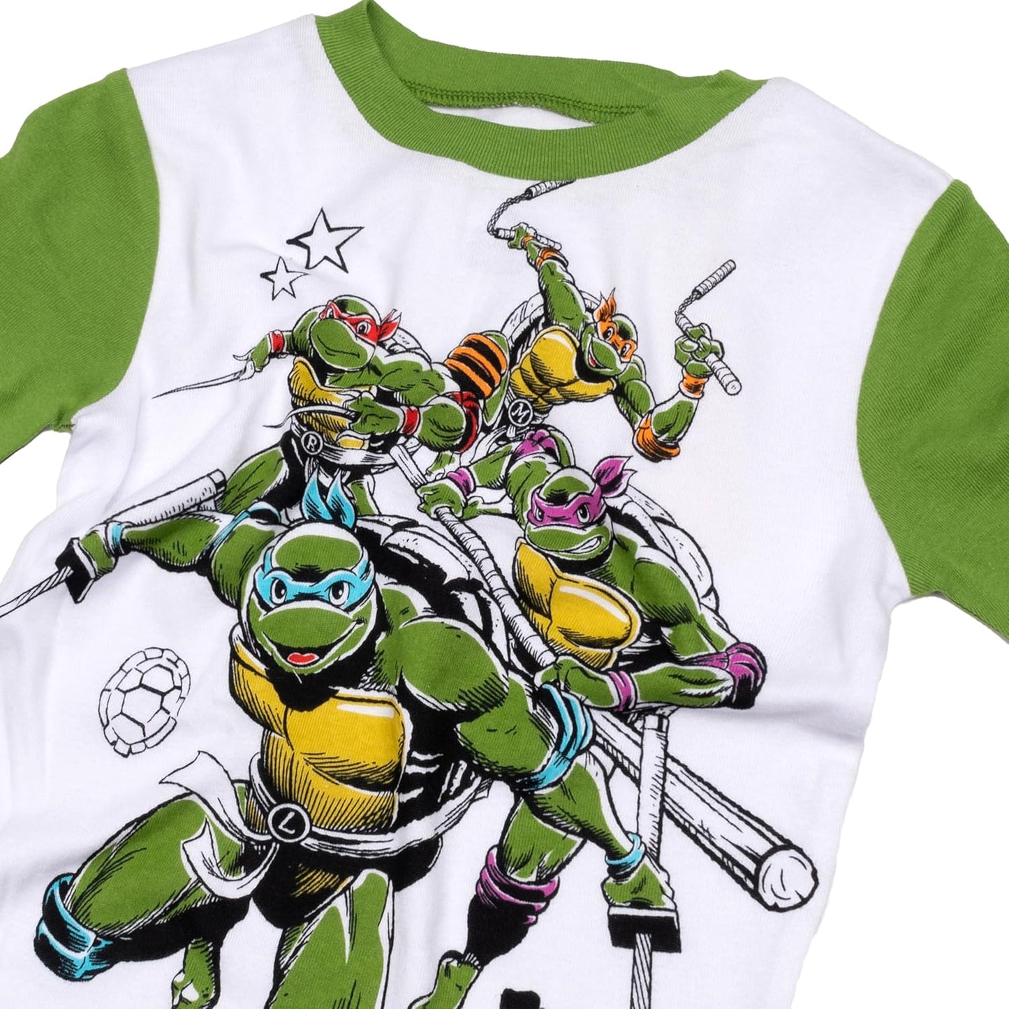 Nickelodeon Conjunto de pijama de algodón Tortujas Ninja