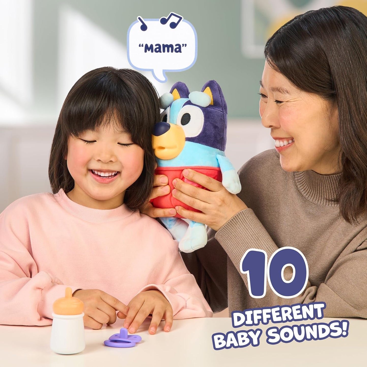 Bluey Care and Cuddle - Juguete de peluche suave
