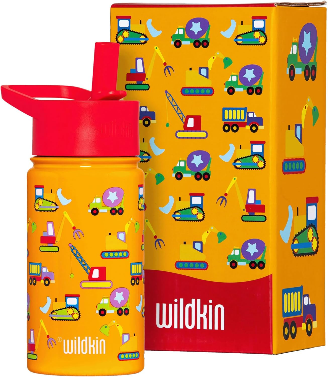 Wildkin Botella de agua reutilizable de acero inoxidable