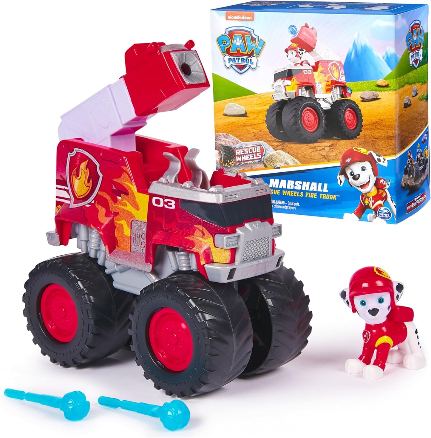Paw Patrol - Camión de juguete con lanzador de proyectiles