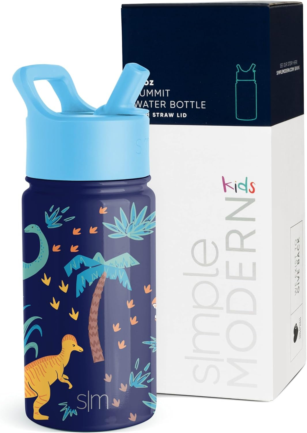 Simple Modern - Botella de agua acero inoxidable