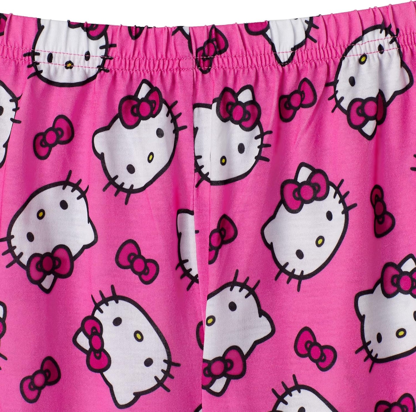 Hello Kitty Conjunto de 4 piezas de pantalones de pijama y camisa de dormir