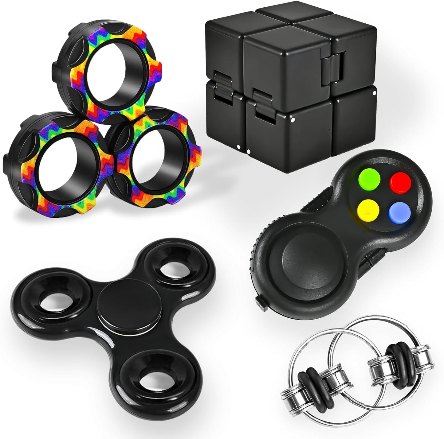 Juego de 5 juguetes sensoriales