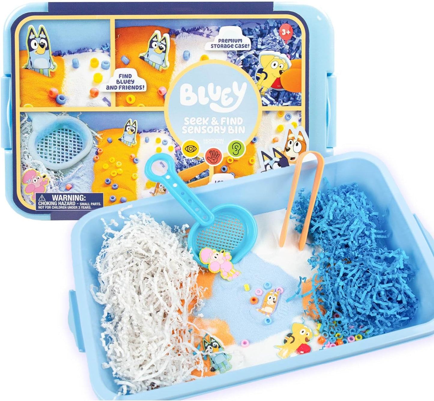 Bluey, juguetes sensoriales