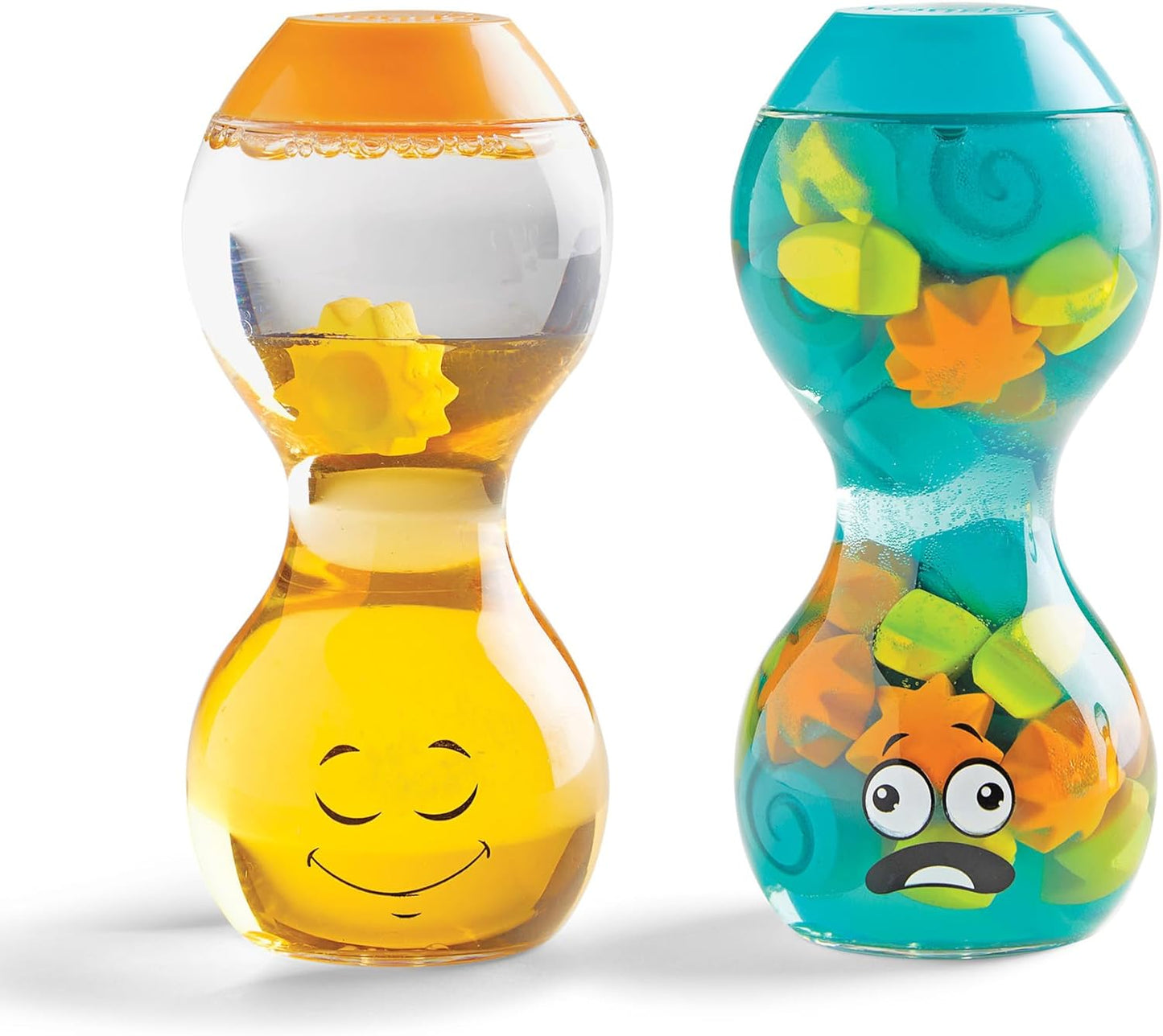 Botellas sensoriales de expresa tus sentimientos: emociones opuestas, juguetes sensoriales para niños pequeños, juguetes silenciosos para ansiedad