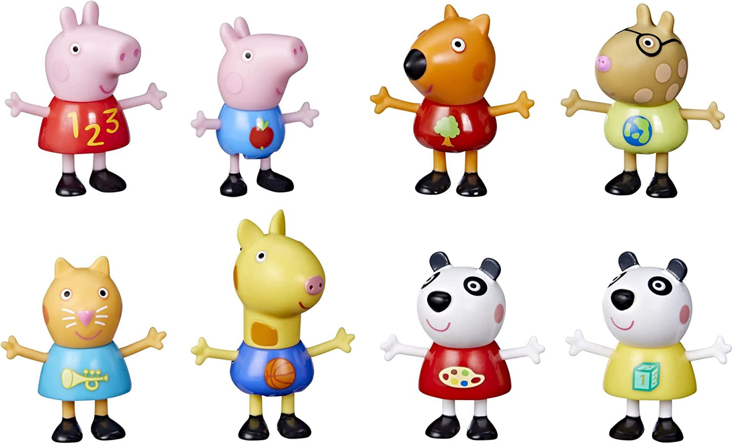 Peppa Pig Paquete de 8 figuras