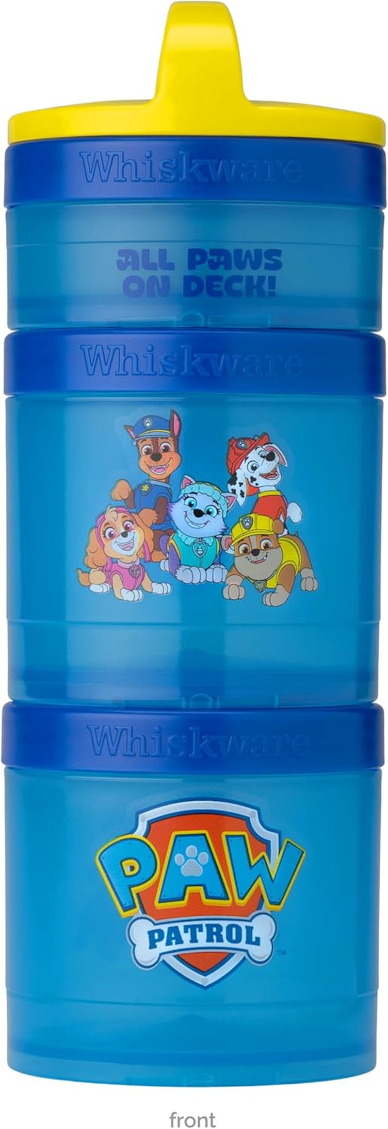  Whiskware Paw Patrol - Recipientes apilables para aperitivos