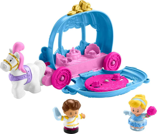 Fisher-Price Little People - Juego de carruaje bailarín de la princesa de Disney