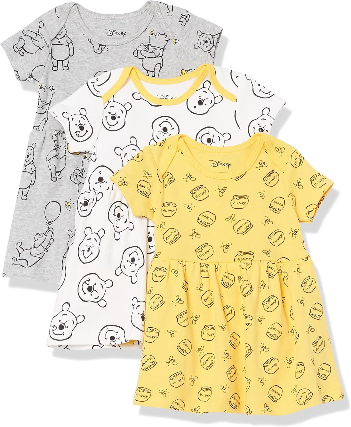 Vestidos de princesas Winnie the pooh 