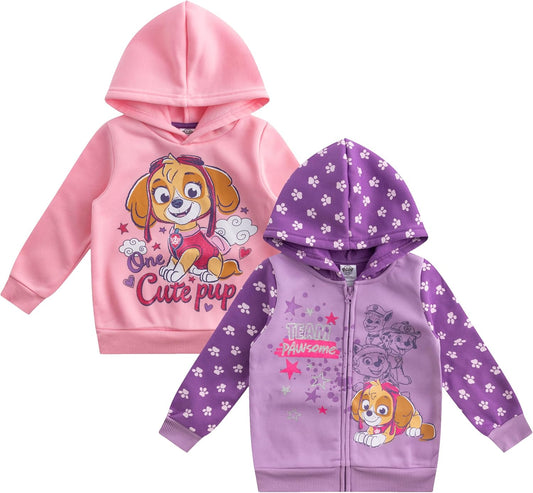 Paw Patrol Nickelodeon Skye - Paquete de 2 sudaderas