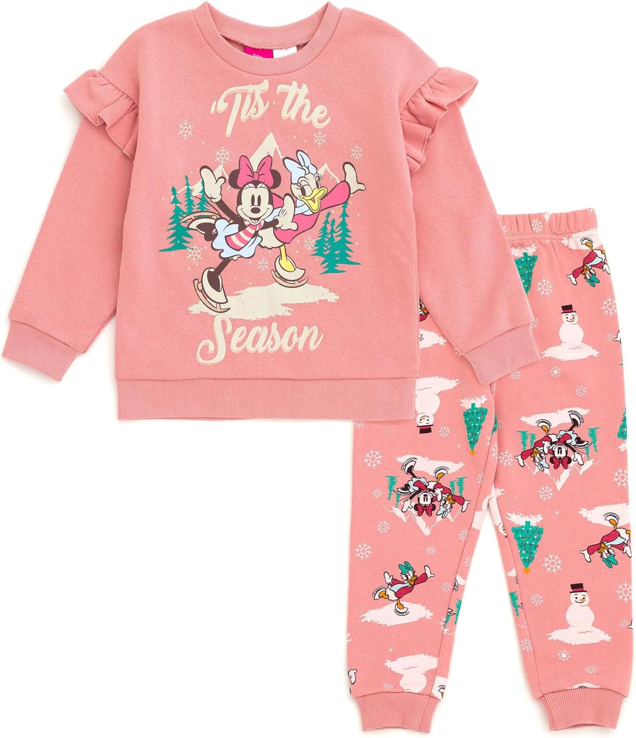 Disney Conjunto de sudadera y pantalones de forro polar de Winnie the Pooh 