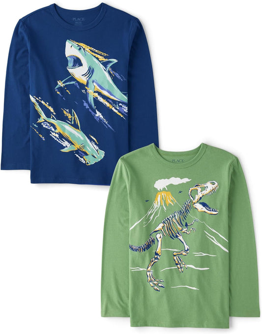 Camisetas gráficas de manga larga