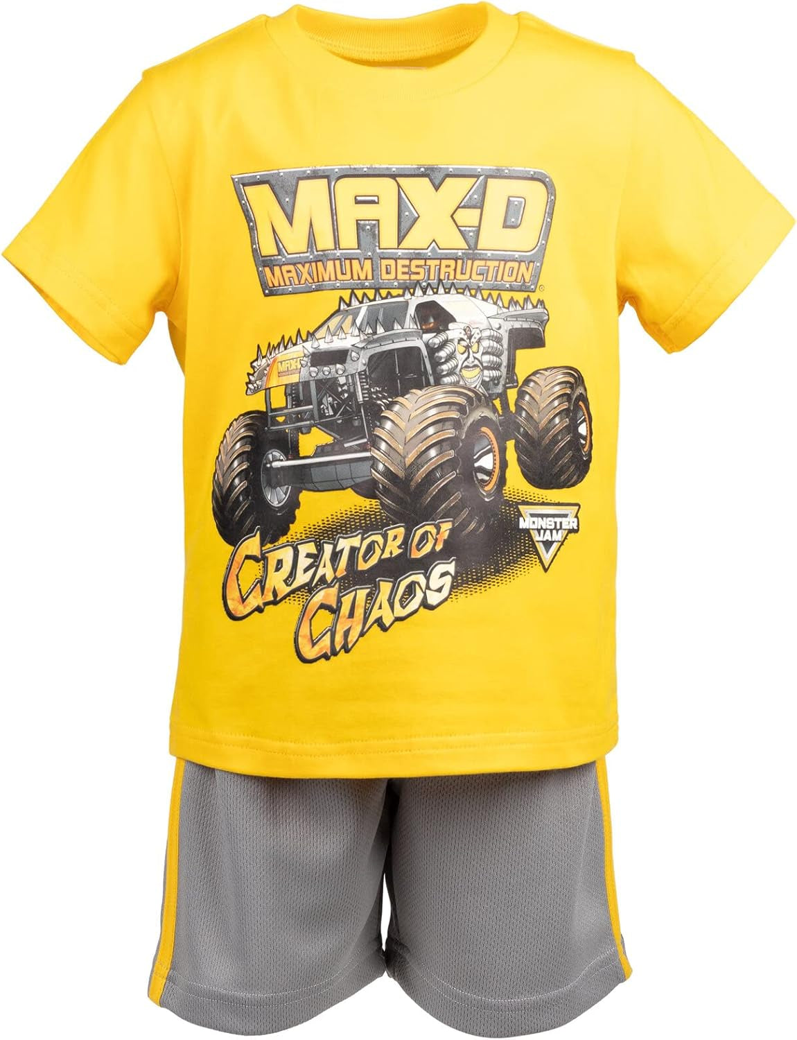 Monster Jam Conjunto de camiseta y pantalones cortos 