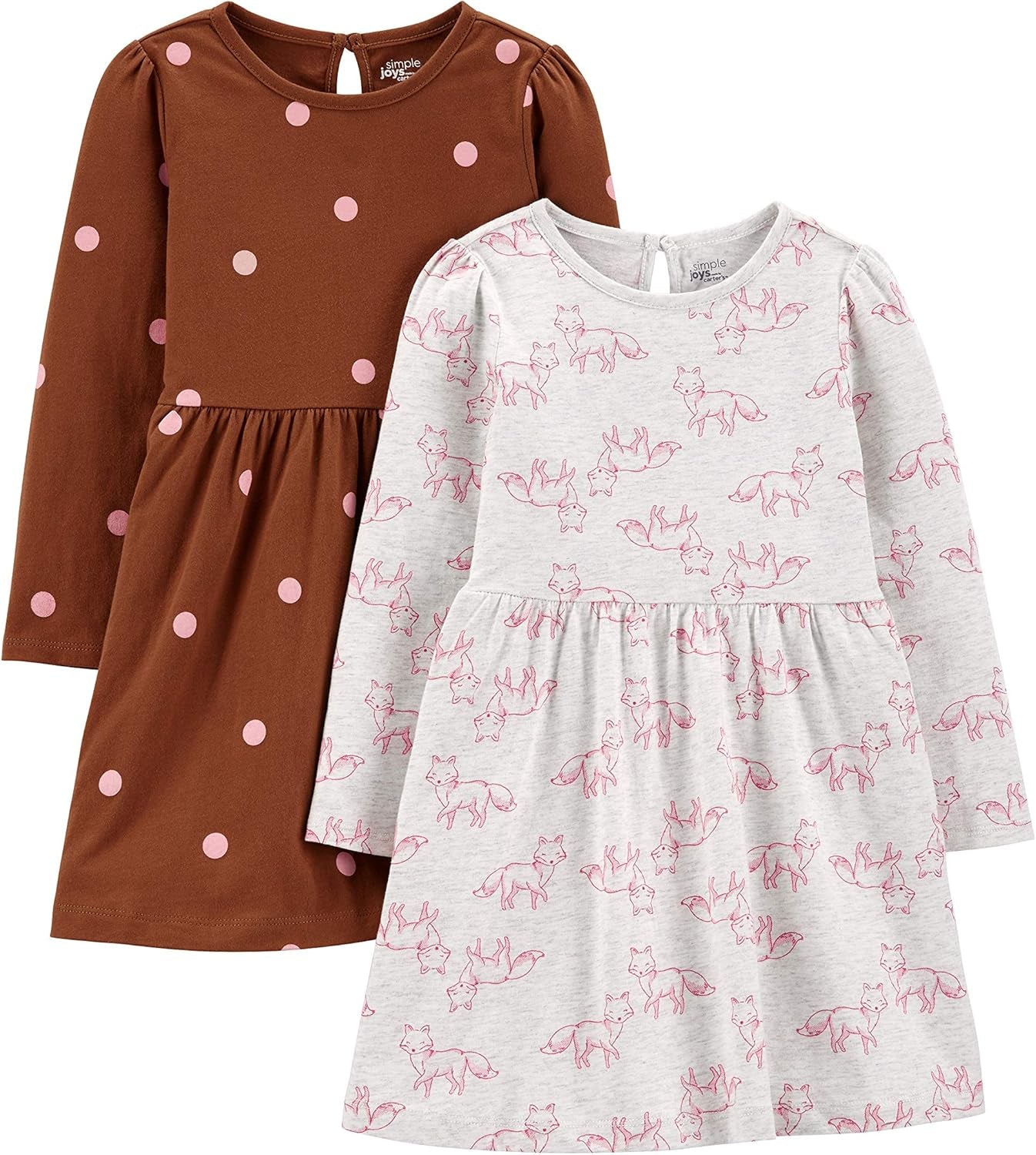 Simple Joys by Carter's Paquete de 2 vestidos