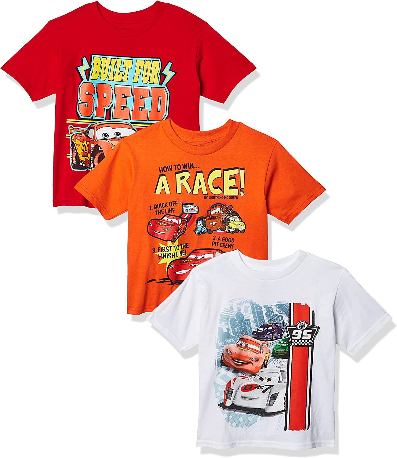 Camisetas de manga corta Cars