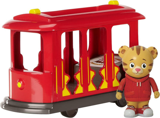 Tranvía con figura de Daniel Tiger de Daniel Tiger's Neighborhood