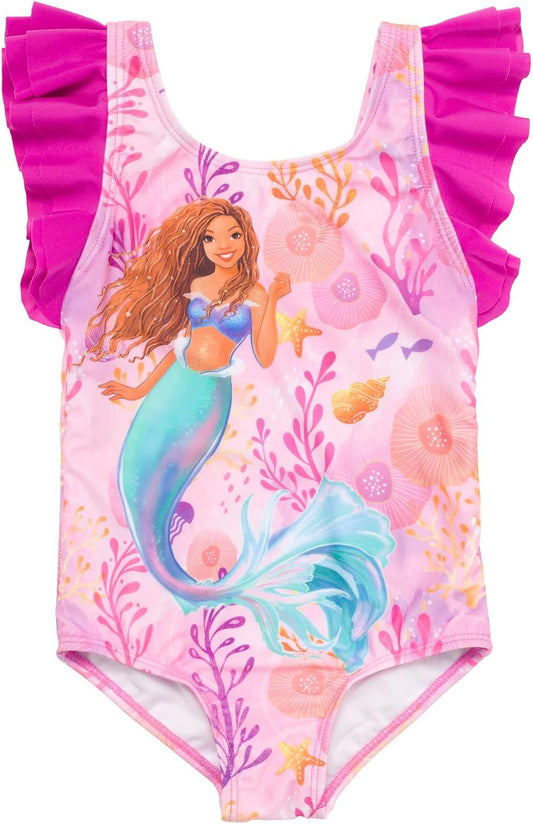 Ariel - Traje de baño de una pieza para niñas