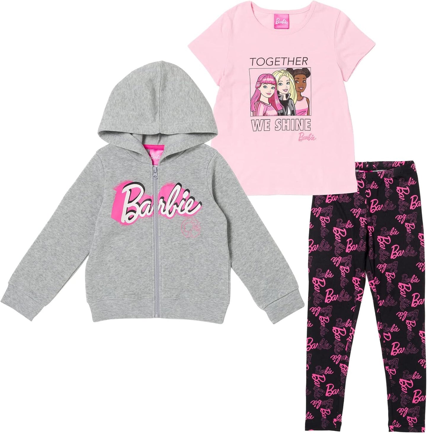 Conjunto de 3 piezas, Barbie