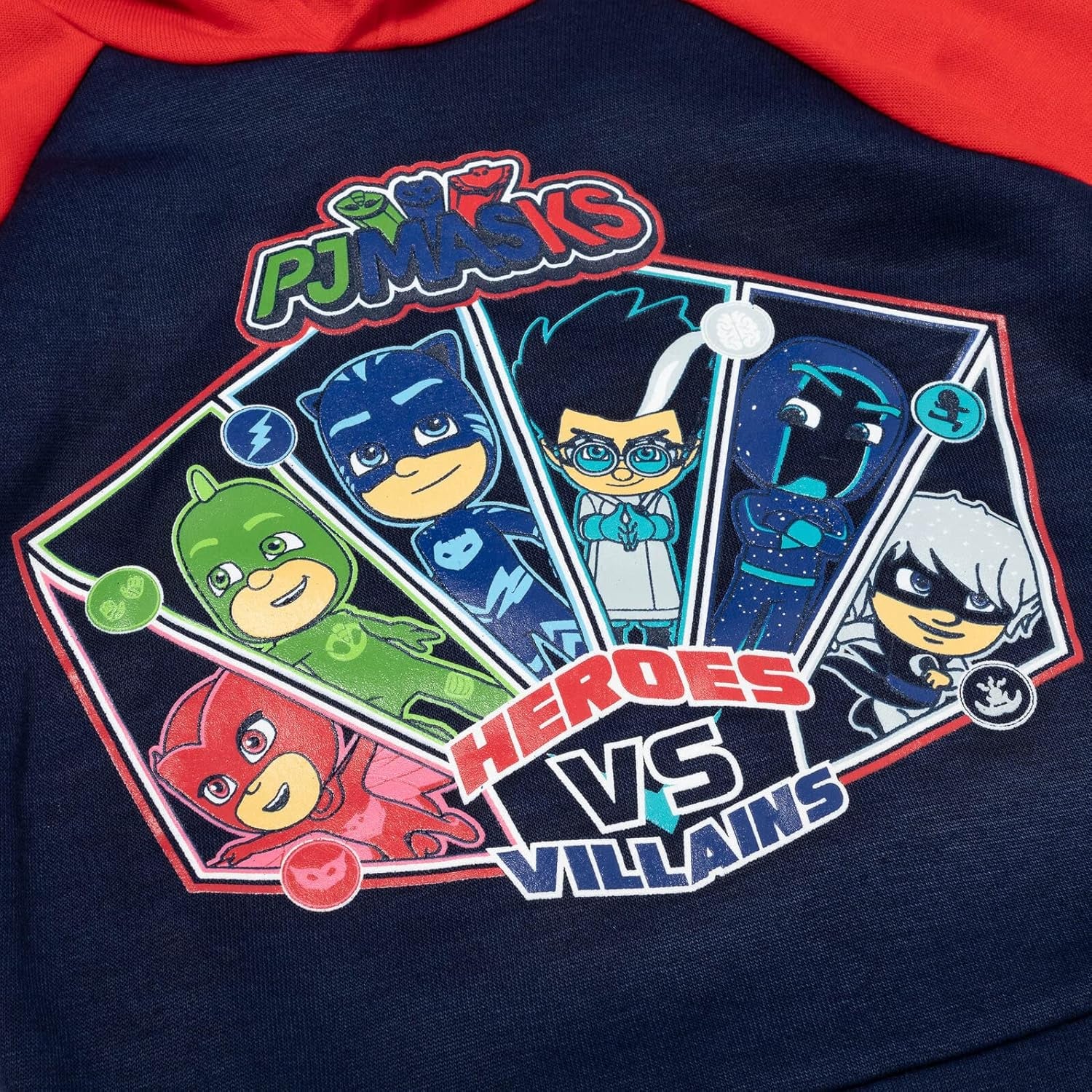 PJ Masks - Sudadera con capucha y pantalones