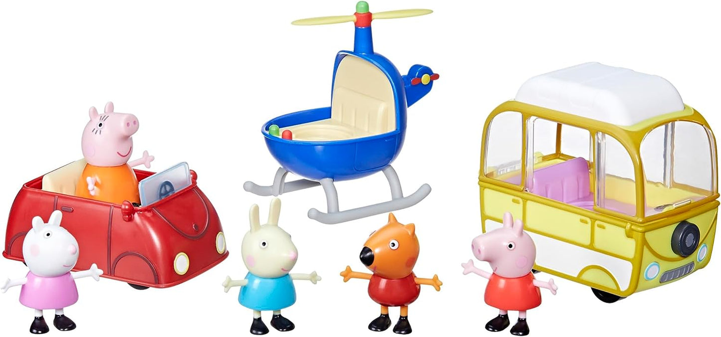 Peppa Pig Set de minivehículos