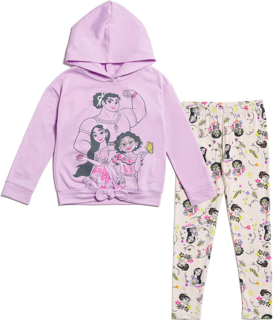 Disney Encanto Isabela Luisa Mirabel - Conjunto de sudadera con capucha