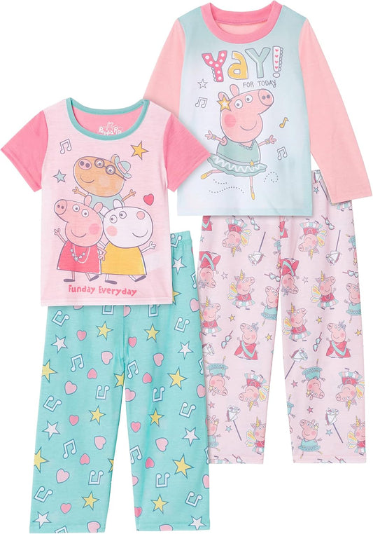 Peppa Pig Pijamas para niñas pequeñas