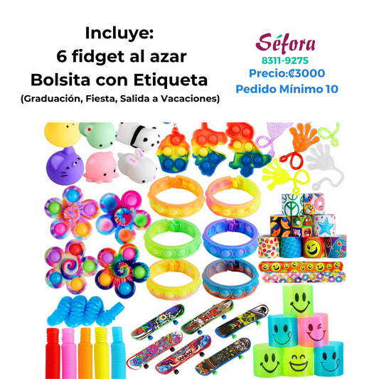 Kit Multi-Ocasión: Graduación, Vacaciones y Fiesta (Pedido Mínimo 10)