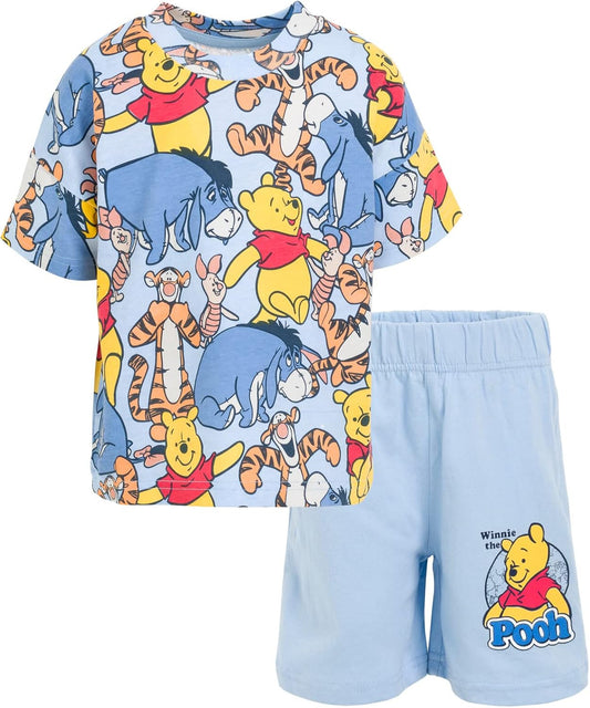 Winnie The Pooh Piglet Tigger - Conjunto de camiseta y pantalones 