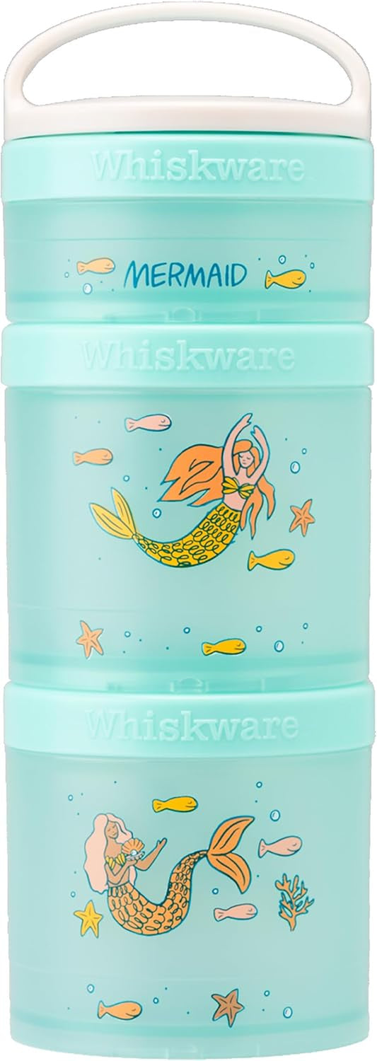 Whiskware Contenedores apilables para aperitivos, sirena 